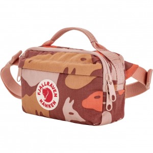 Kanken Graphics Hip Pack - Chalk Rose-Hidden Animals